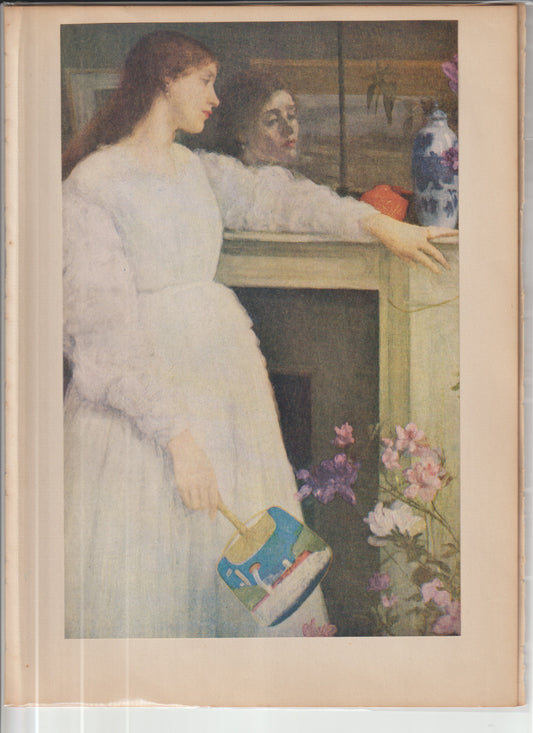 World Famous Painting James Abbott McNeill Whistler Plate 90