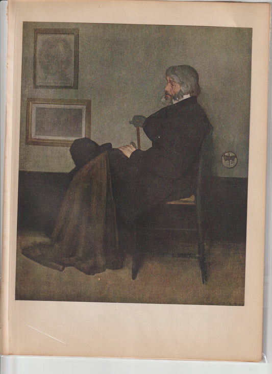 World Famous Painting Whistler Plate 92