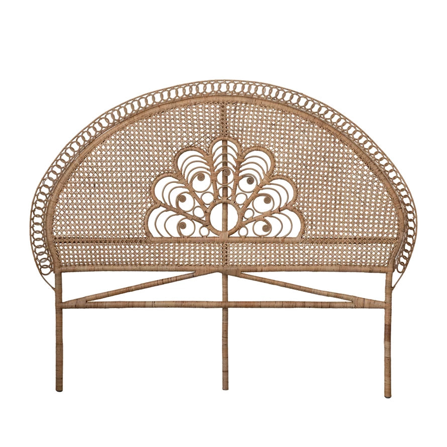 Elizabeth Rattan Headboard