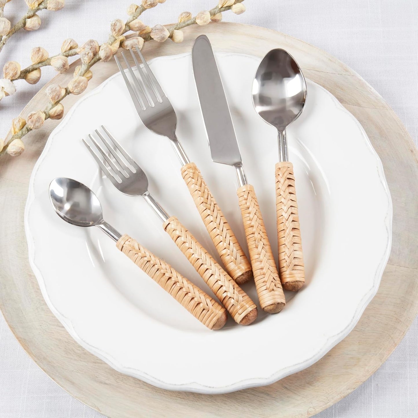 Wicker Flatware